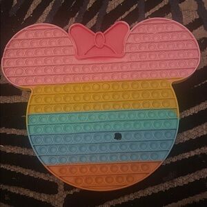 Colorful Mouse-Shaped Pop It Toy